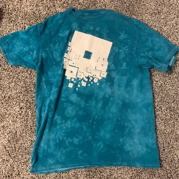 Roblox logo, teal T-shirt - Picture 1 of 1